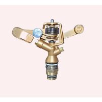 Brass Sprinkler Nozzles Adjustable Pattern, High Impact Irrigation Spray Nozzles for Lawn Garden Agricultural and Commercial Sprinkler Systems